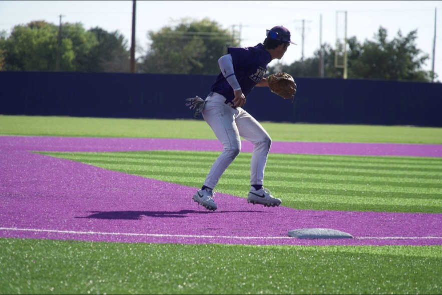 Baseball training action